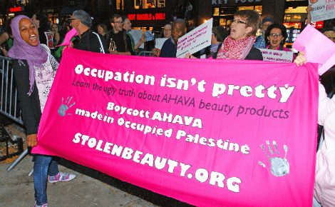 Endorse the Stolen Beauty Ahava Boycott