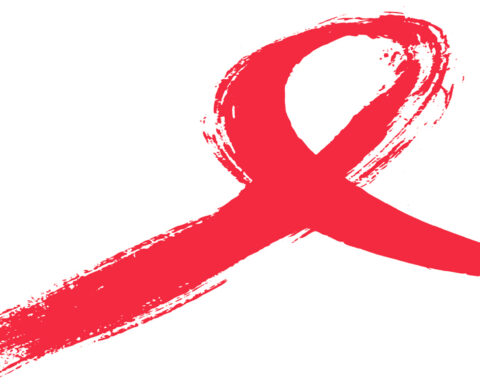AIDS ribbon graphic