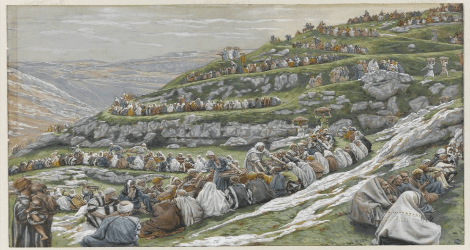 "The Miracle of the Loaves and Fishes" by James Tissot, Brooklyn Museum