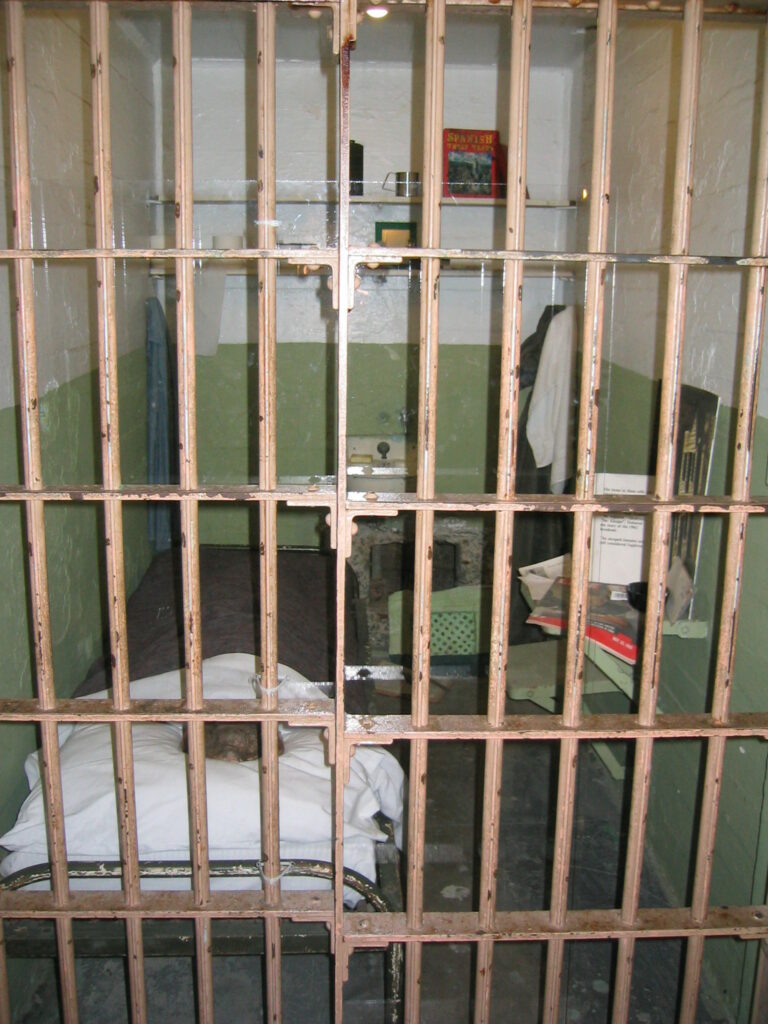 photo of prison cell