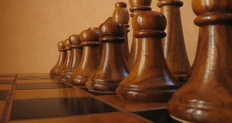 chess pieces, photo by "jonasjonas"