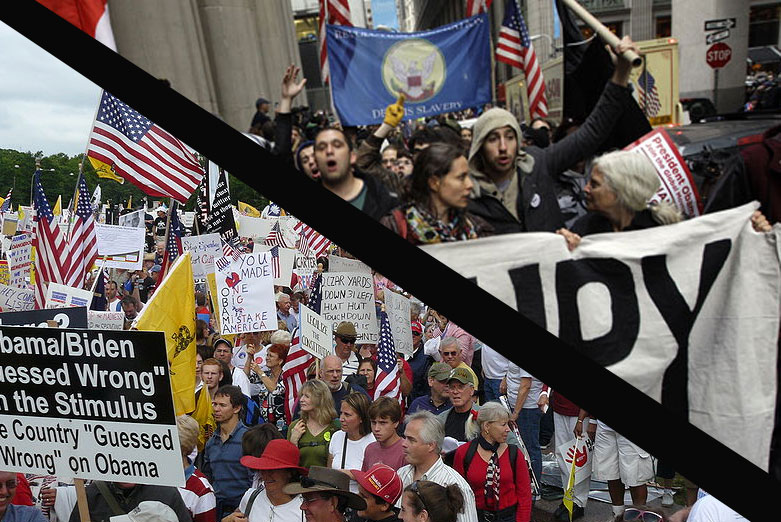 occupy wall street and the tea party
