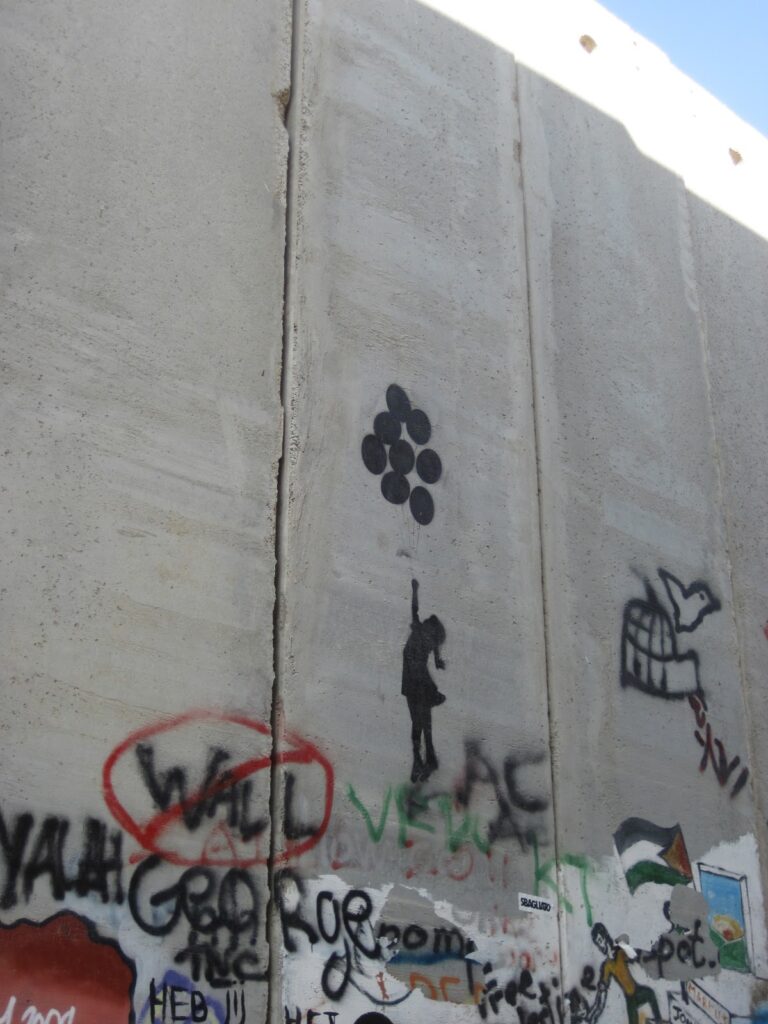 Separation Wall Graffiti, Photo by Madison Munoz