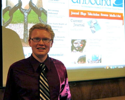 Patrick Heery introducing Unbound after its launch in October 2011